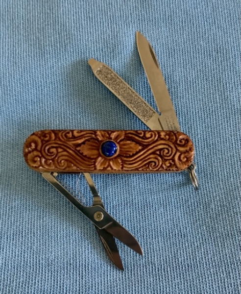 Custom Carved Victorinox 