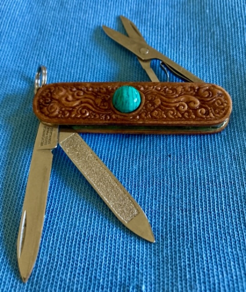 Custom Carved Victorinox 