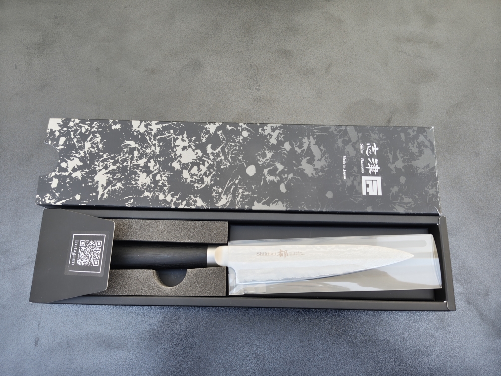 Shizu Hamono Shikisai Miyako petty (130mm)
