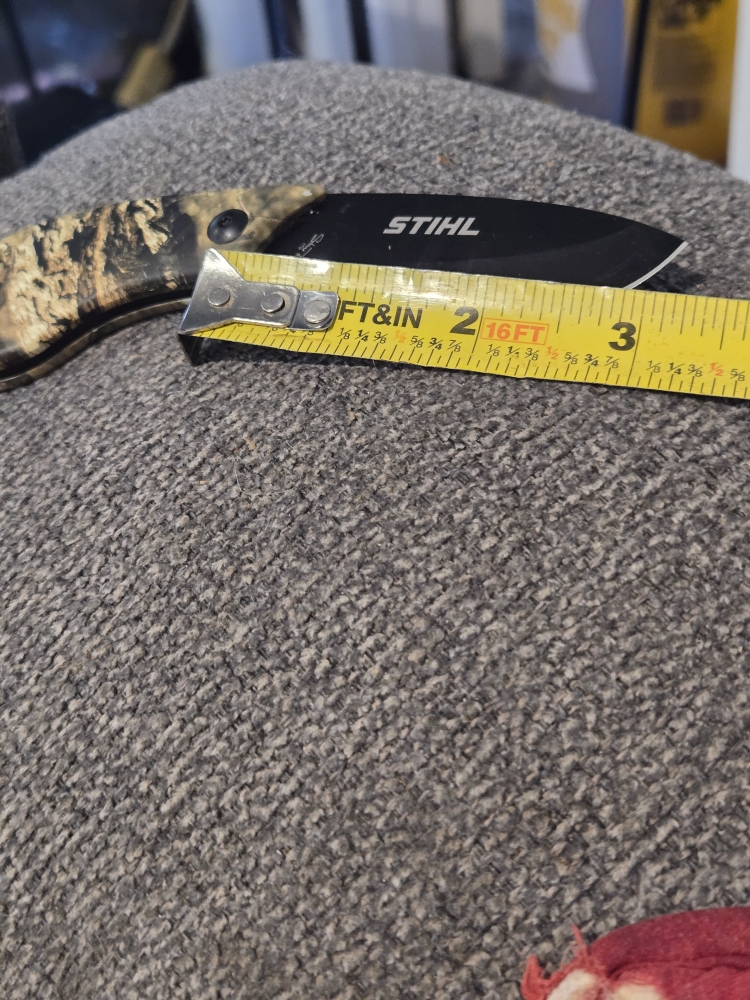 6\" Field knife with a 3\" blade