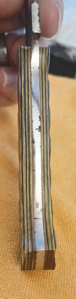 Green/Yellow Fixed-Blade