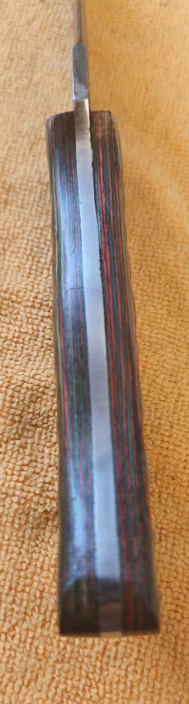 Red/Green Handle Fixed-Blade