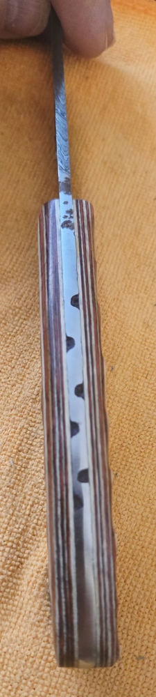 Deer Stamped Fixed-Blade