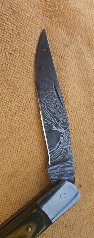 Green/Yellow Handle Pocket Knife