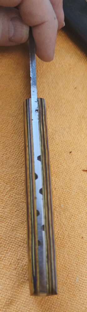 Bear Stamped Fixed-Blade