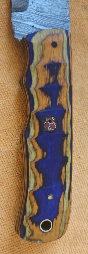 Bear Stamped Fixed-Blade