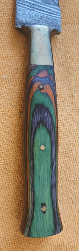 Green/orange/grey Handle Dagger 