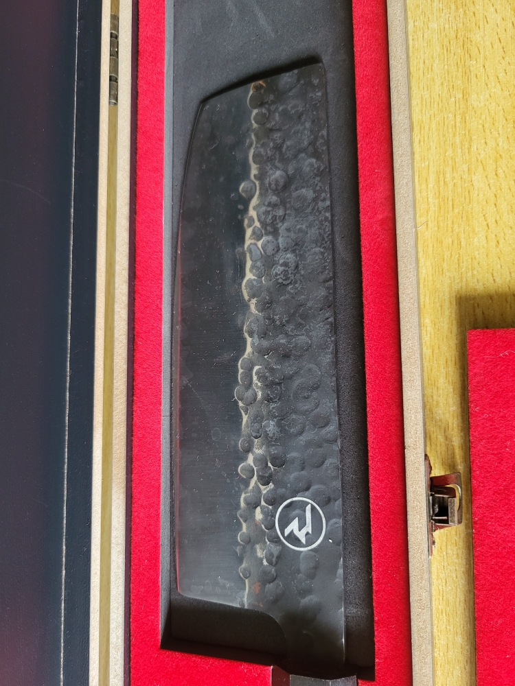 7\" Hand-Forged AUS10 High Carbon Steel Vegetable Knife - DMS-090 F
