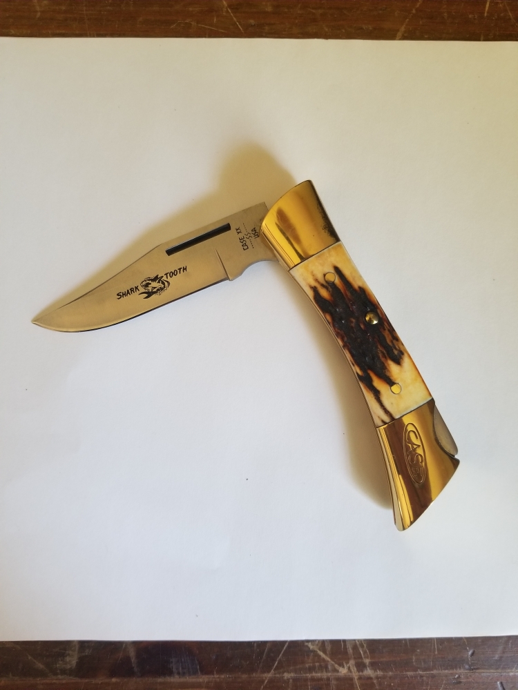 Case xx Shark Tooth Folding Hunter