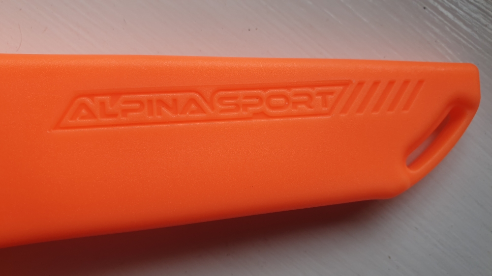 Umarex Alpina Sport Ancho Fixed Blade Outdoor Knife (High-Vis Orange) - 5.0998-4