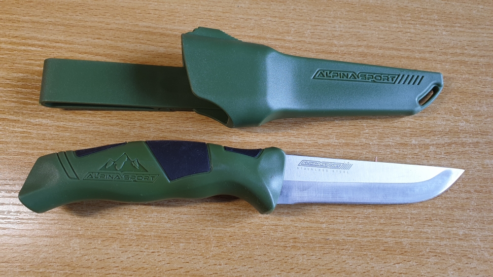 Umarex Alpina Sport Ancho Fixed Blade Outdoor Knife (OD Green) - 5.0998-4