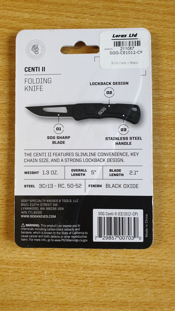 SOG & Alpina Sport Everyday Carry EDC Multi-Tool & Knife 3-Piece Set (Snippet, Centi II, ODL)