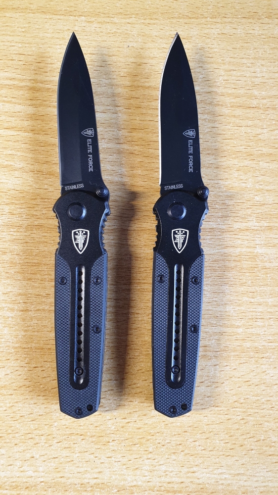 Miguel Nieto & Elite Force 4-Piece Knife Collection (Traveller, Caza, 2x EF111)