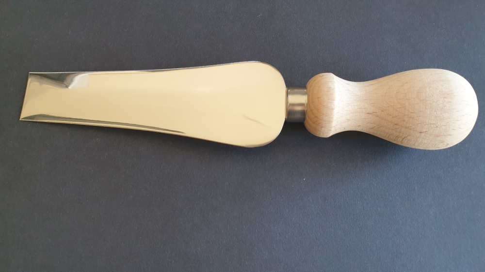 Bharbit Premana Square Tip Hard Cheese Knife 14cm - AISI 420MoV Italian Stainless Steel