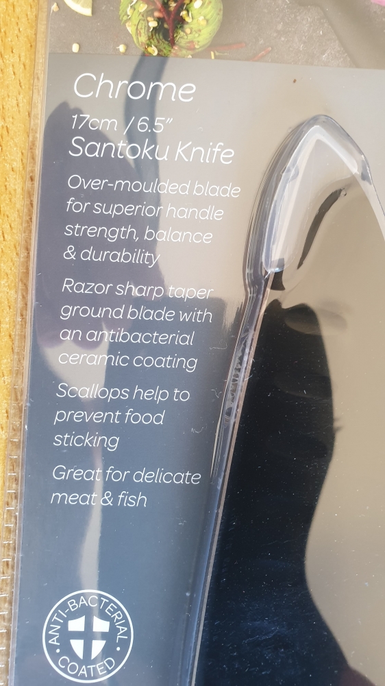 Taylor's Eye Witness Juno Chrome 17cm Santoku Knife