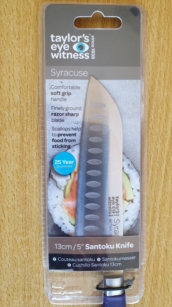 Taylor's Eye Witness Syracuse 130mm Santoku Knife (RST104P)