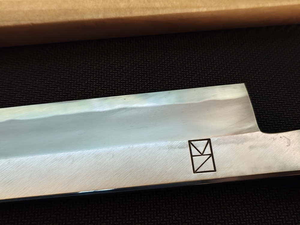 Sakai kikumori Ren: 300mm Blue#1 Sakimaru Yanagiba