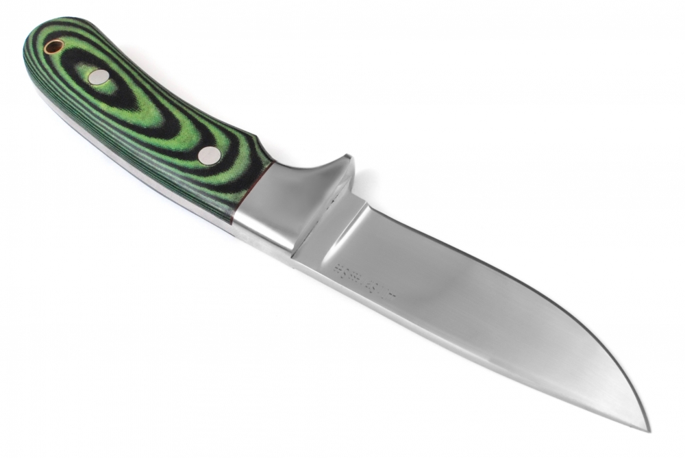 Handmade 440C Stainless Steel Bushcraft Knife with Micarta Handle