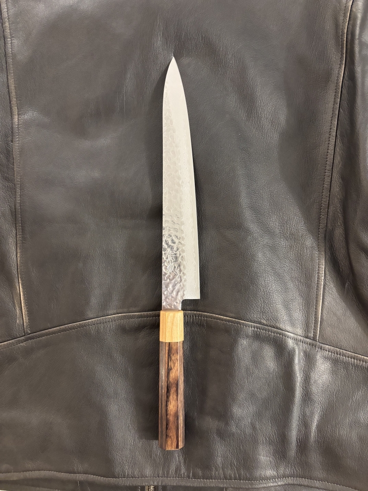 Kotetsu Sujihiki VG-10 Damascus 240mm (9.5\") - Yasuda