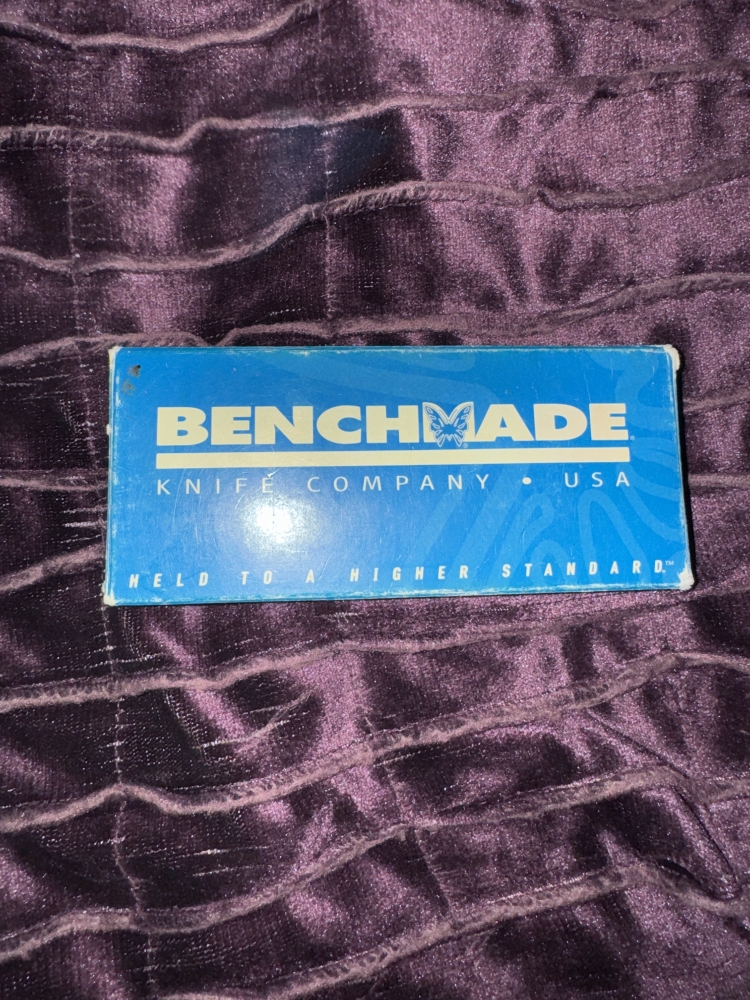 Vintage BENCHMADE 47A -- Original Box & Sheath