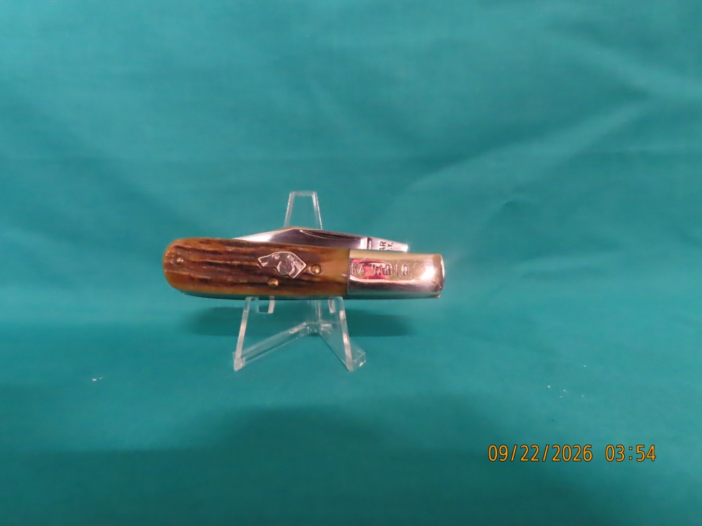 KA-BAR- (KNIFE COLLECTOR CLUB); \"DOG HEAD BARLOW\" or the KA-BAR-LO NIB w/ papers