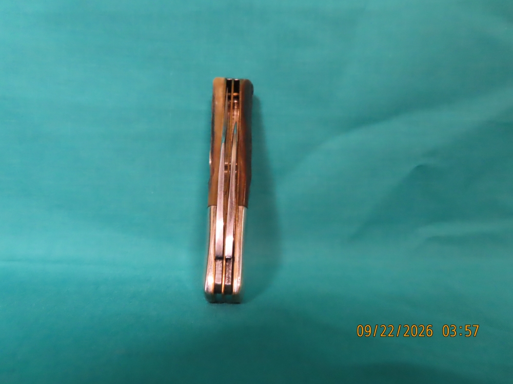 KA-BAR- (KNIFE COLLECTOR CLUB); \"DOG HEAD BARLOW\" or the KA-BAR-LO NIB w/ papers