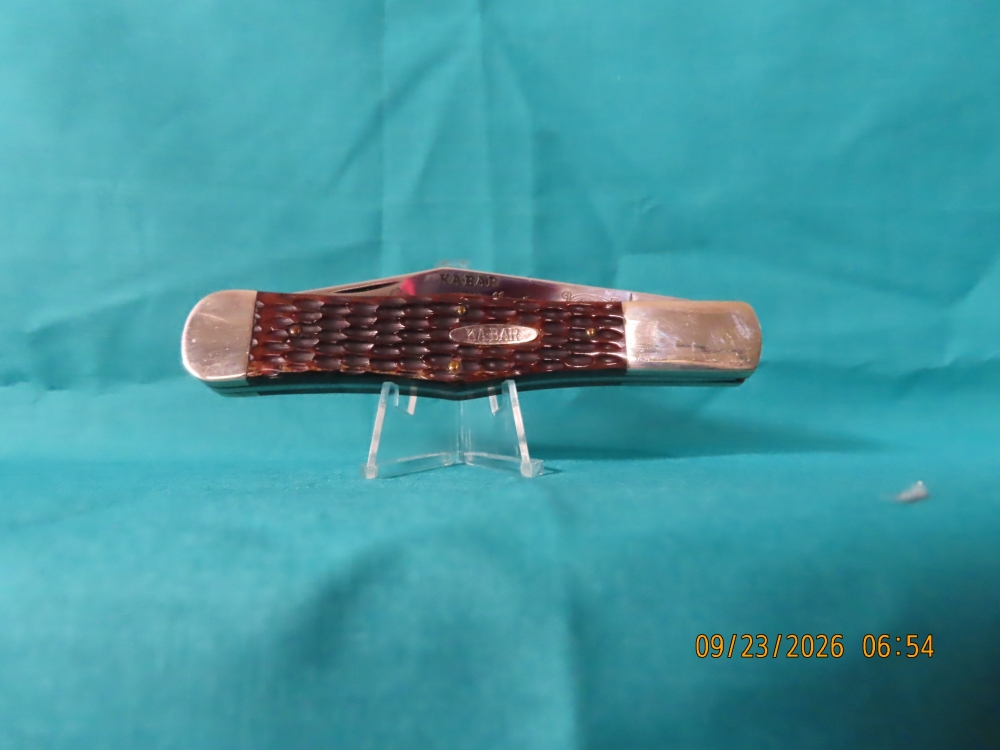 KA-BAR, 1980' KNIFE COLLECTORS CLUB' COKE BOTTLE. 