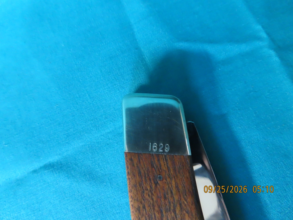 HEN AND ROOSTER POCKET KNIFE, 'COLT .45'