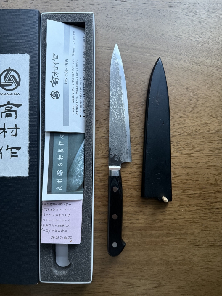 Takamura Hana 270 Wa Sujihiki / 150 Yo Petty