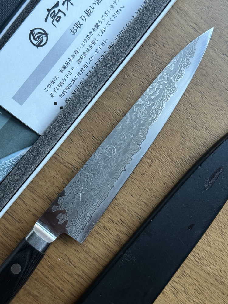 Takamura Hana 270 Wa Sujihiki / 150 Yo Petty