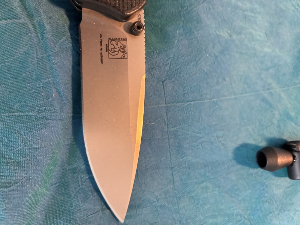 Benchmade Knife BM615 Mini-Rukus, Black & OD Green G-10