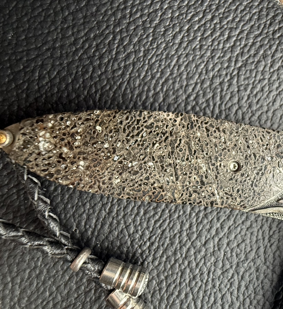 William Henry B05 1121 CONGO Limited Edition 9/25 Fossil Mammoth Bone-Damascus