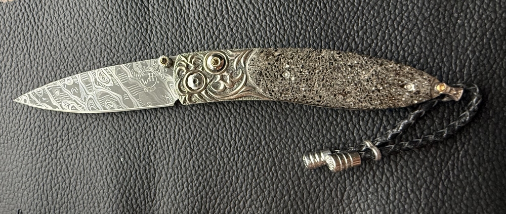 William Henry B05 1121 CONGO Limited Edition 9/25 Fossil Mammoth Bone-Damascus