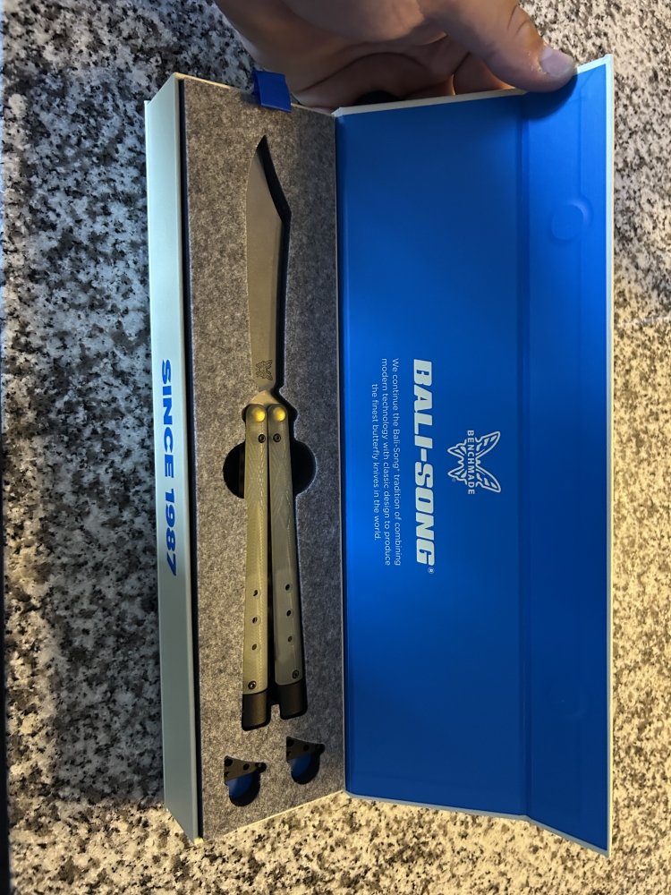 Benchmade Necron Balisong 