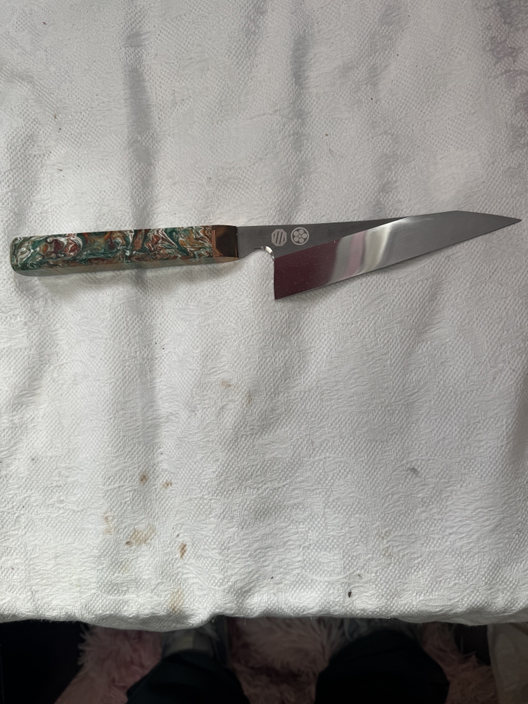 Majime Garasuki knife.