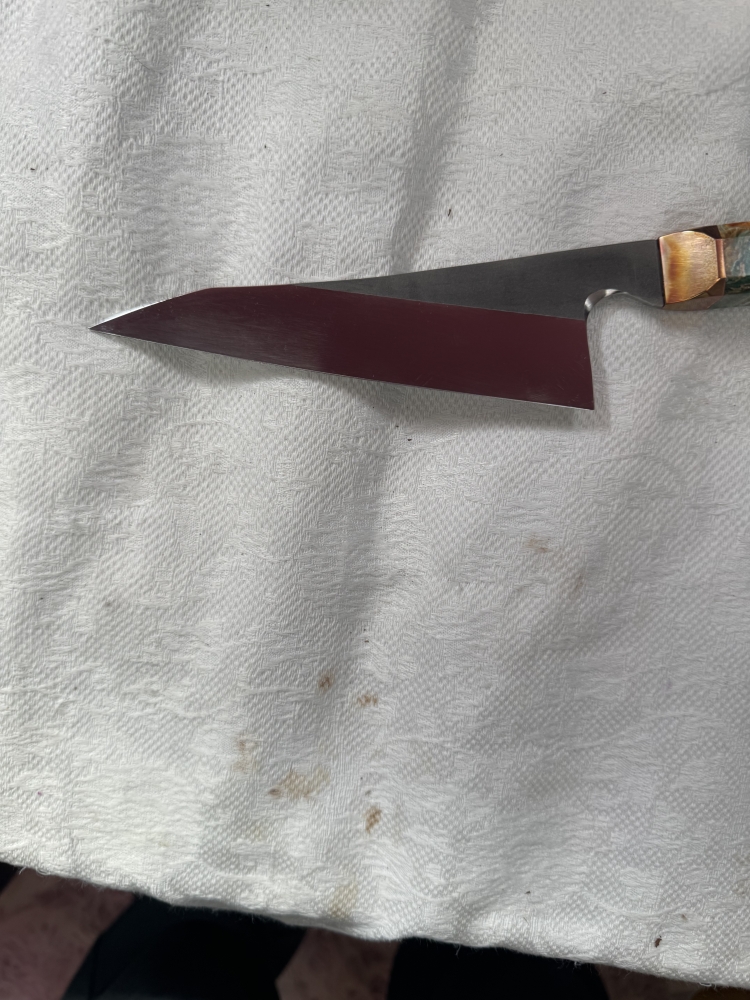 Majime Garasuki knife.