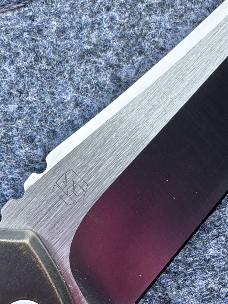 Zieba Knives x Nick Chuprin Knives Collaboration custom Bold in Bronze special edition box & papers NOS 