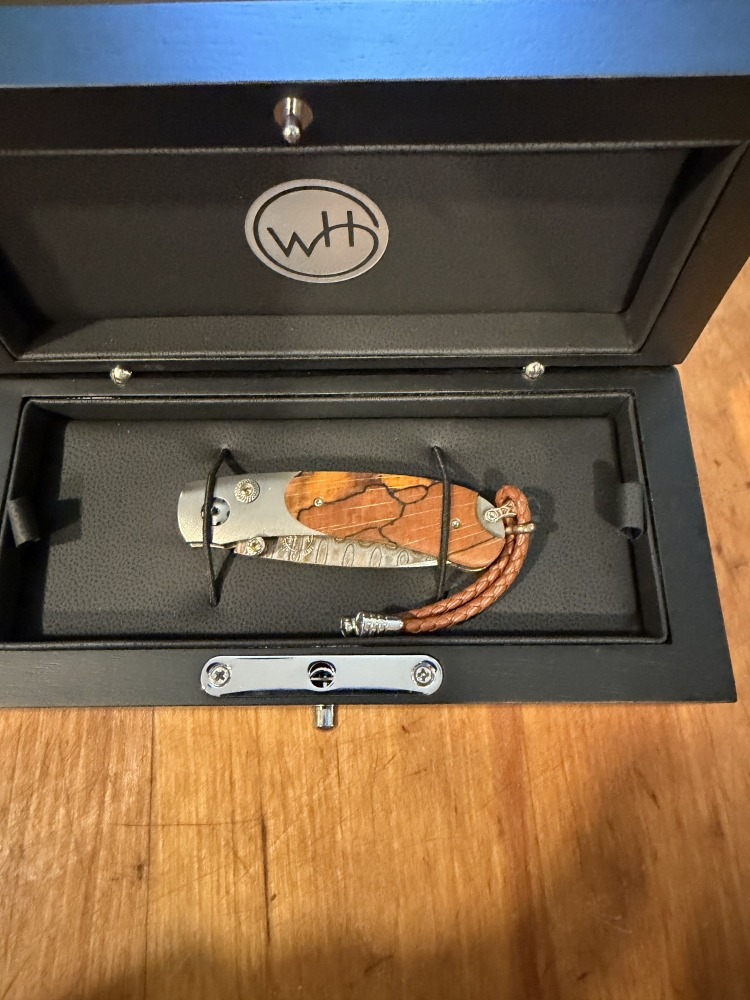 William Henry designer knife