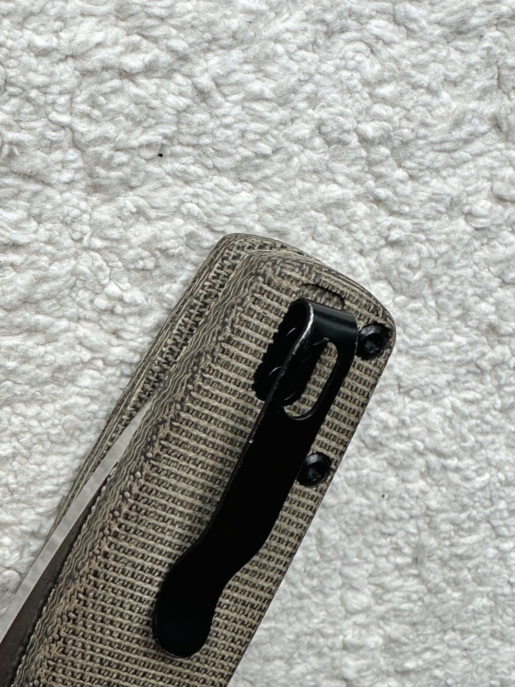 Kizer Vanguard Original (XL), Micarta Handle