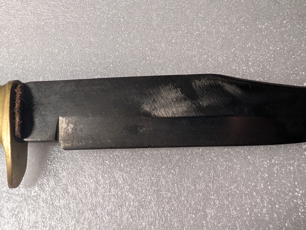 Jaws 710, 203.2 mm Blade, Overall Length 12\" 7/8, Spine Thickness 1/4\", Blade Height 1\" 3/8, Handle Length 4\" 7/8,  354.369 grams.