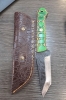 Green/Yellow Fixed-Blade