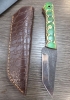Green/Yellow Fixed-Blade