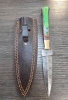 Green/orange/grey Handle Dagger 