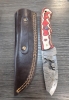 Deer Stamped Fixed-Blade