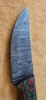 Red/Green Handle Fixed-Blade