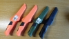 Alpina Sport Fishing Knife 4-Piece Set (2x Orange, 1x Green, 1x Black)