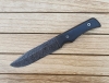 Damascus Drop Point Tactical Knife - Large Size