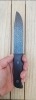 Damascus Drop Point Tactical Knife - Large Size
