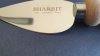 Bharbit Pavia Model Parmesan Hard Cheese Knife 9cm - Beech Wood Handle - AISI 420MoV Stainless Steel