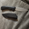 SOG Ace Fixed Blade Knife with Molded Sheath & Built-In Cord Cutter (ACE1001-CP